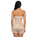 Smoothing Nude Plus Size High Waist Butt Enhancer Panty Moisture Wicking